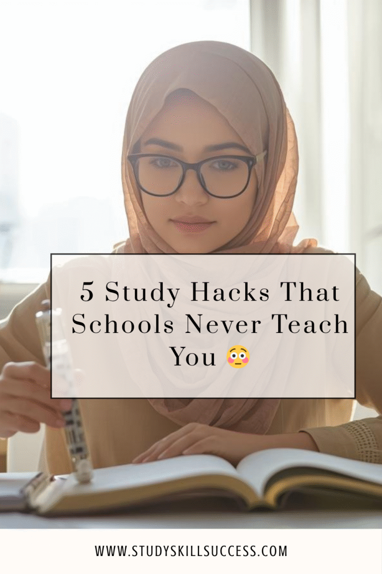 5 study hacks that schools never teach you 😳