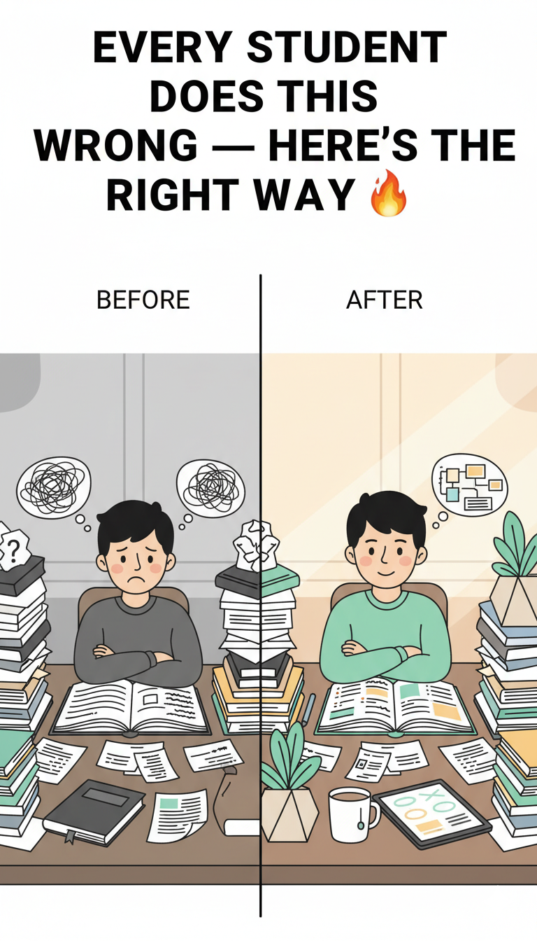 every student does this wrong — here’s the right way 🔥📚