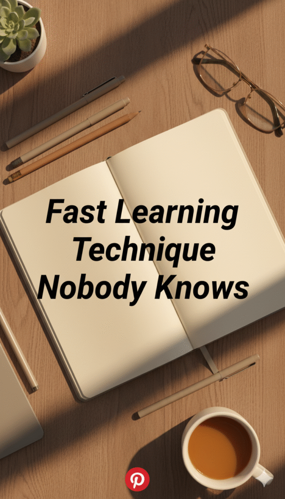 fast learning technique nobody knows