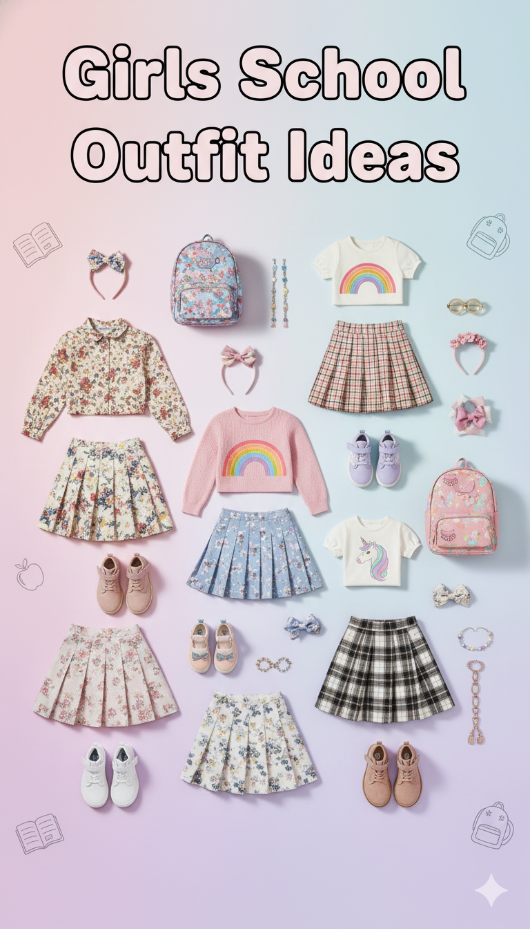 girls school outfit ideas