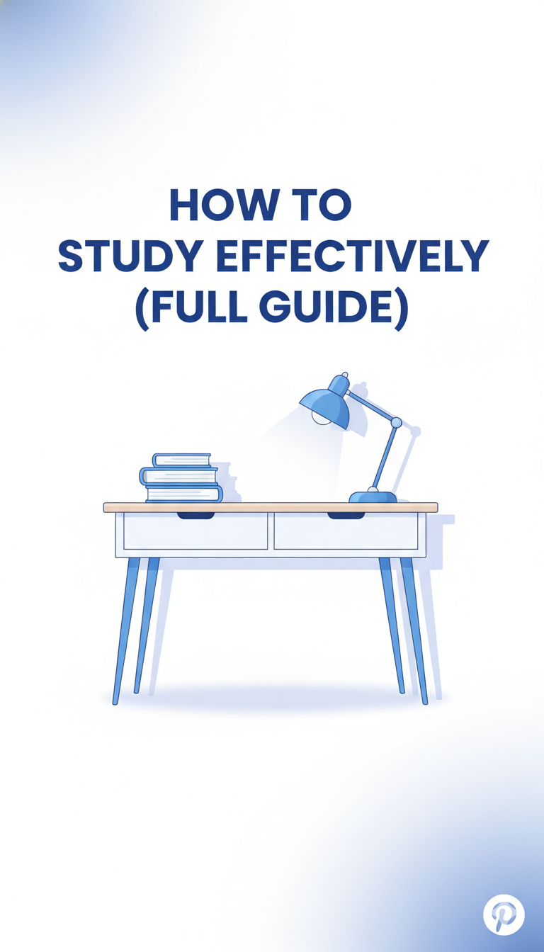 how to study effectively (full guide)