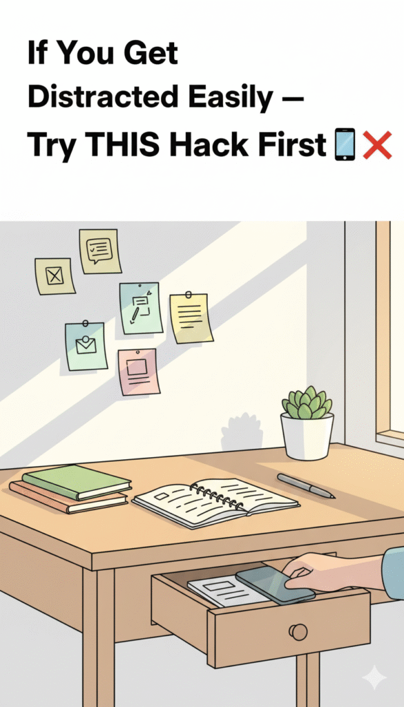 if you get distracted easily — try this hack first ⚡📱❌