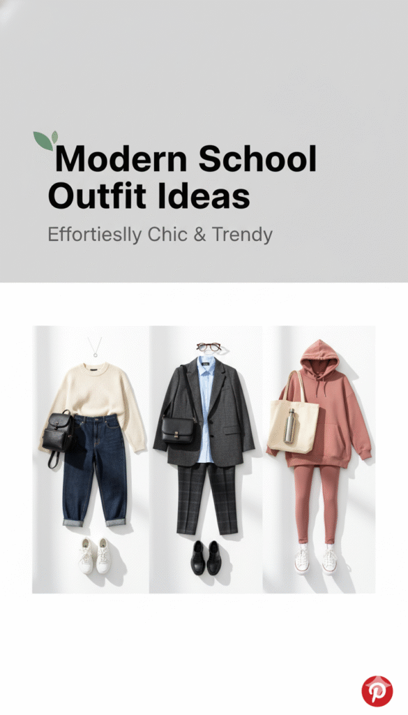 modern school outfit ideas