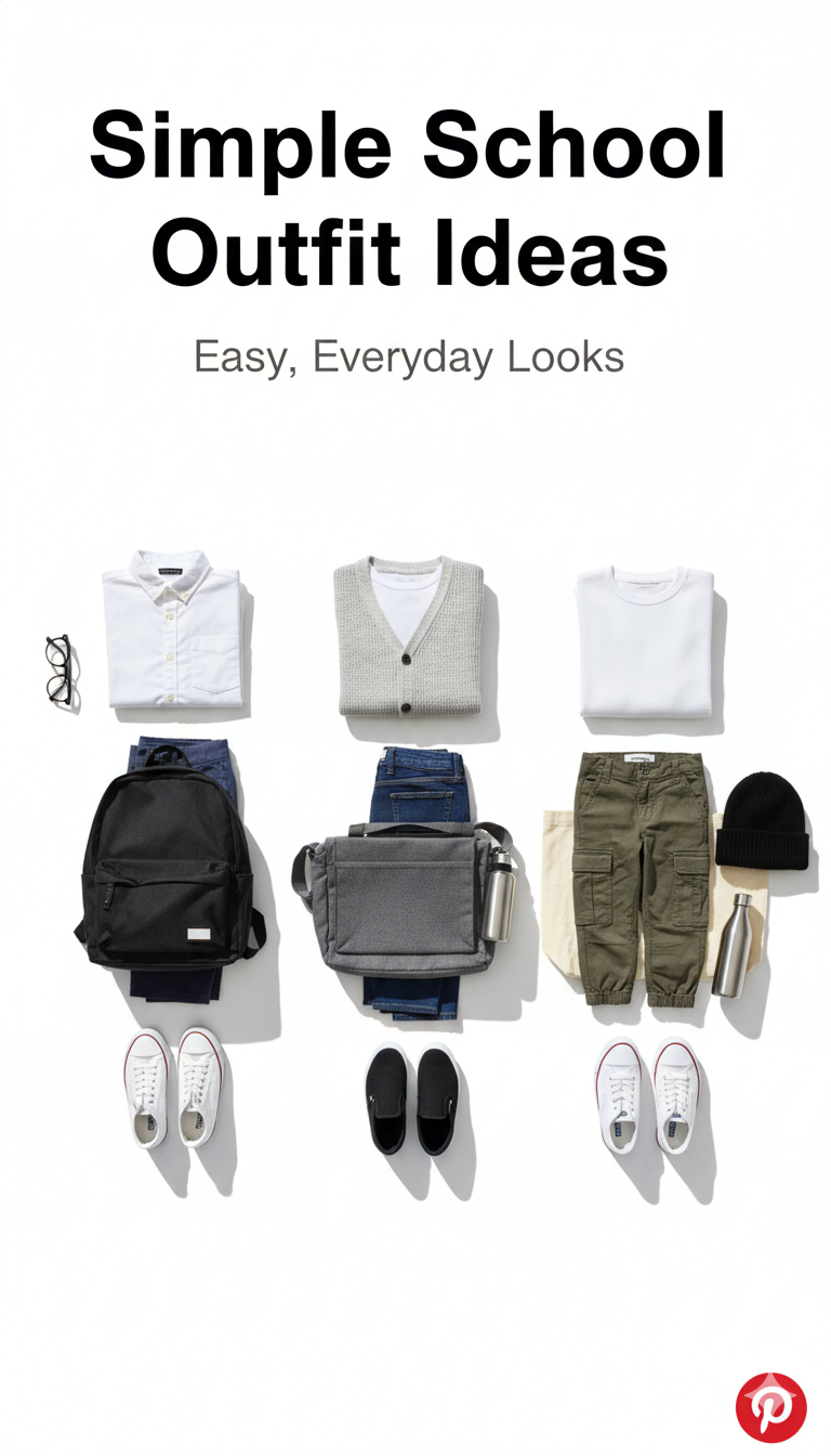 simple school outfit ideas