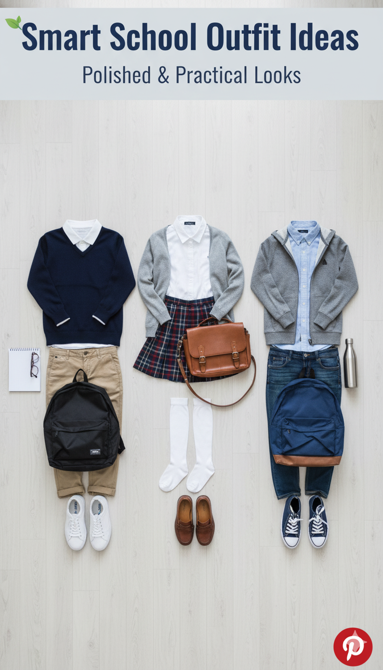 smart school outfit ideas