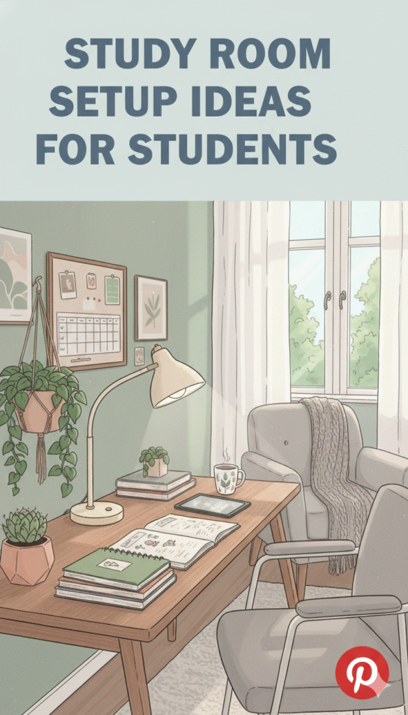 study room setup ideas for students