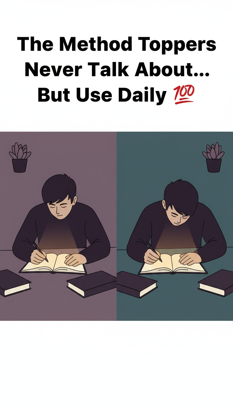 the method toppers never talk about… but use daily 🤫💯