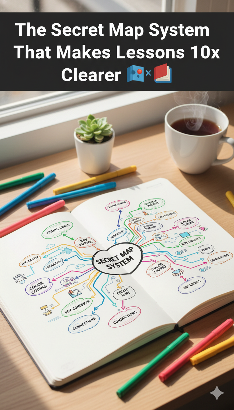 the secret map system that makes lessons 10x clearer 🗺️📘