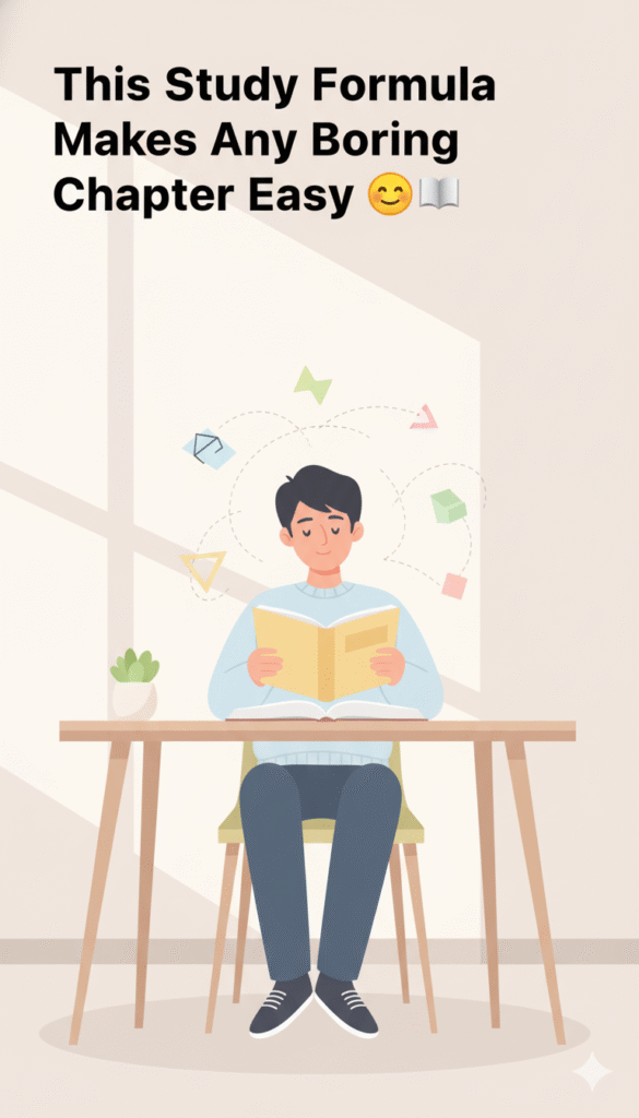 this study formula makes any boring chapter easy 😌📖