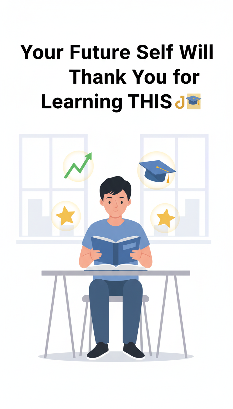 your future self will thank you for learning this 📈🎓