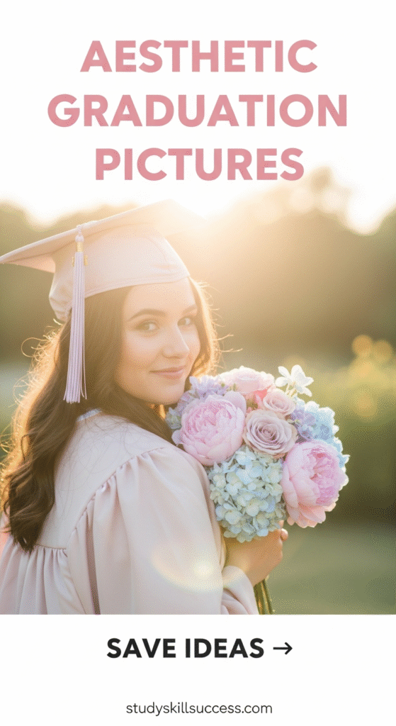 aesthetic graduation pictures for students