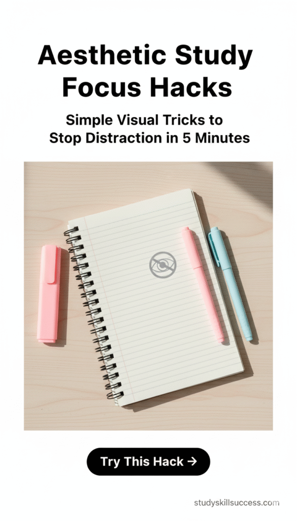 aesthetic study focus hacks