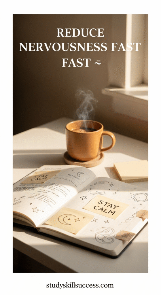 exam nervousness gone — try this tip