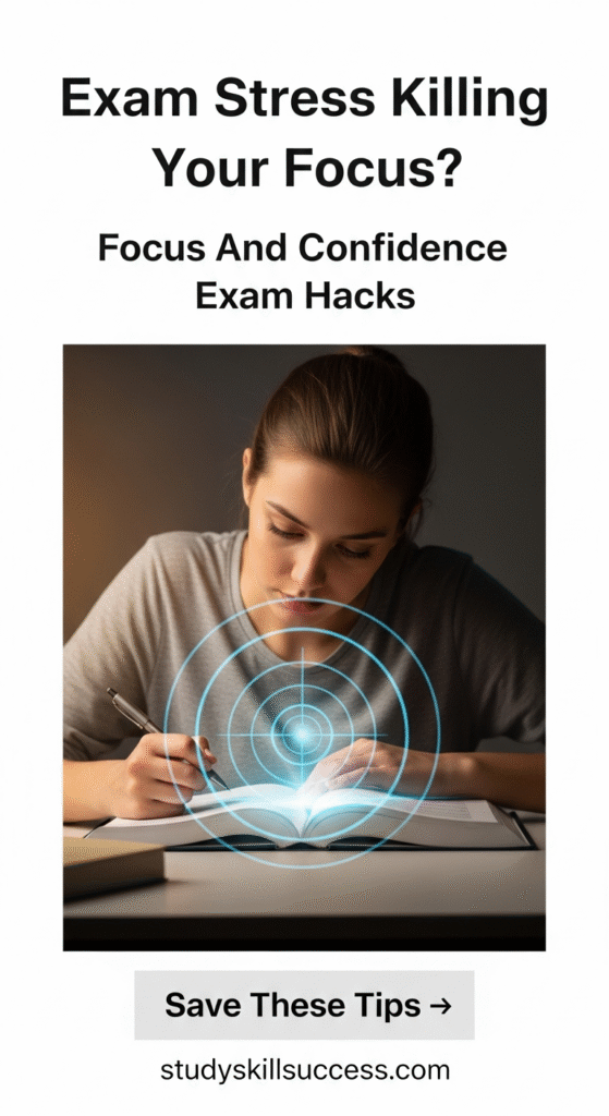 exam stress killing your focus