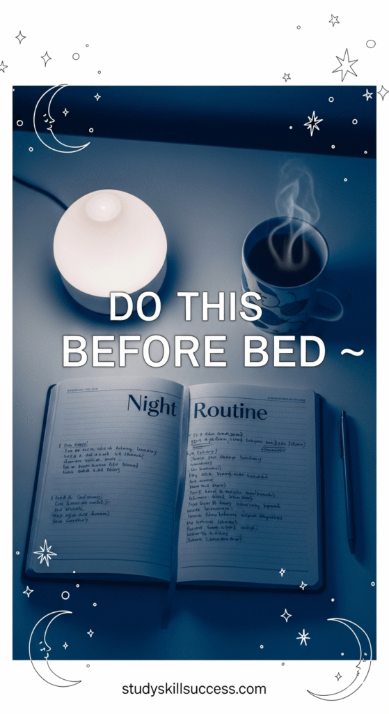 exam tomorrow read this before you sleep