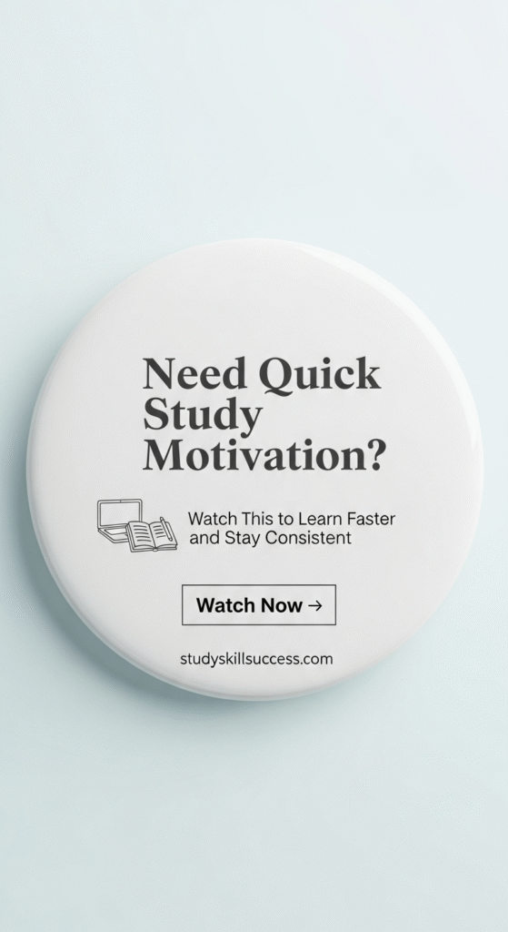 fast study video need quick study motivation
