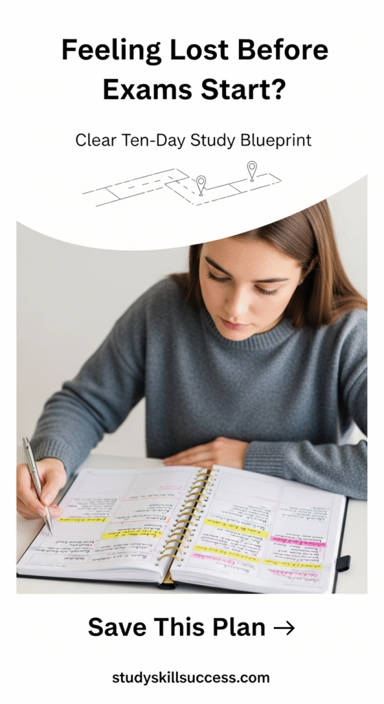 feeling lost before exams start