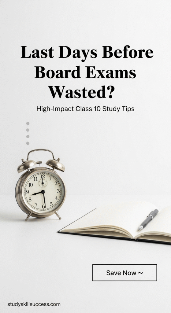 last days before board exams wasted 8