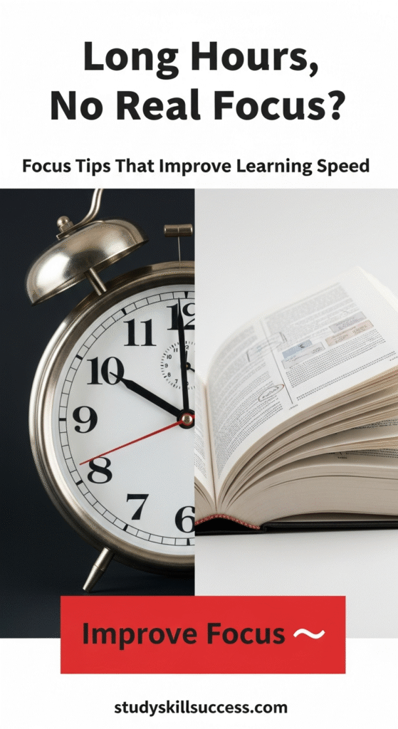 long hours without real focus