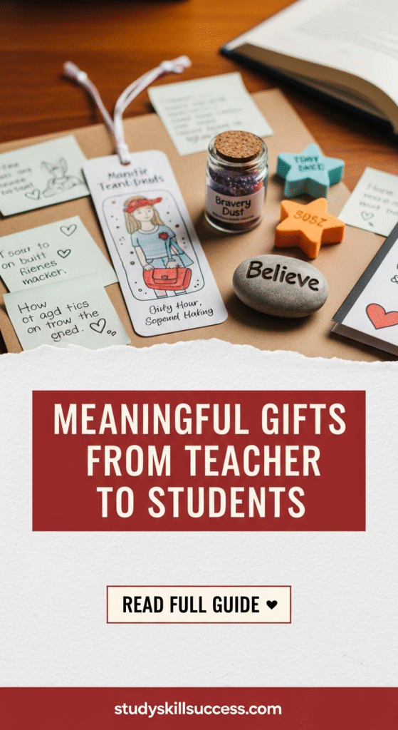 meaningful gifts from teacher to students