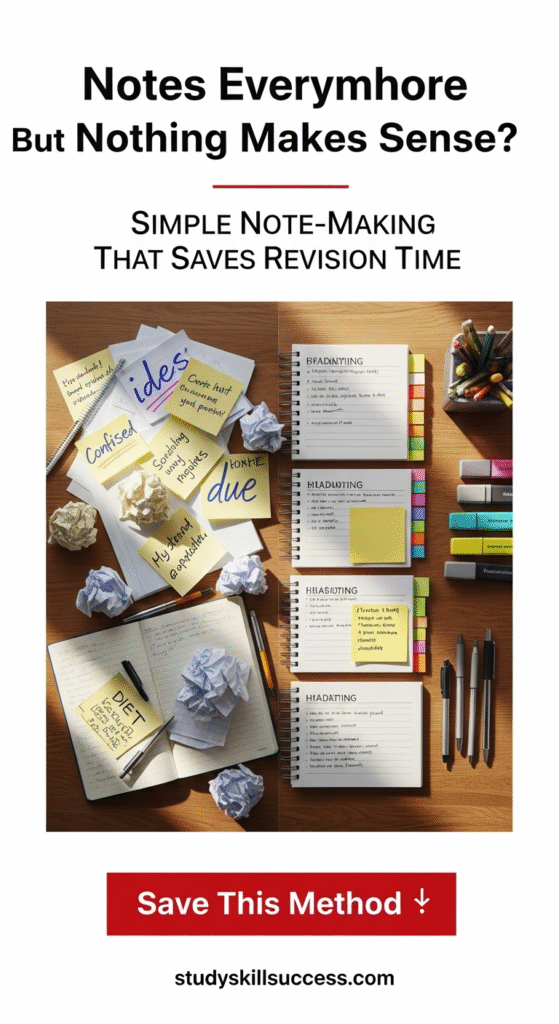 notes everywhere but nothing makes sense