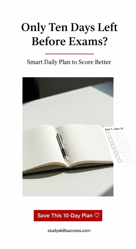 only 10 days left before