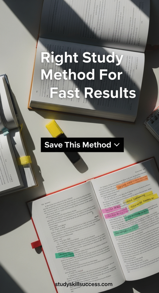 right study method for fast results