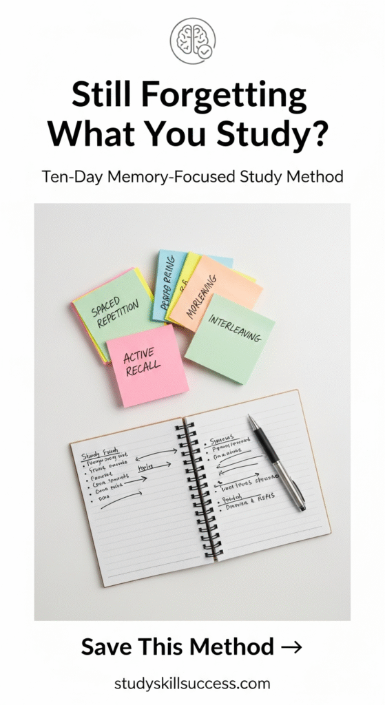 still forgetting what you study