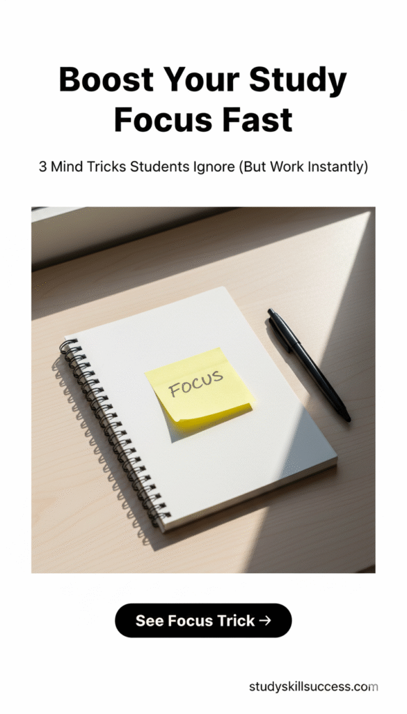 study focus motivation tricks