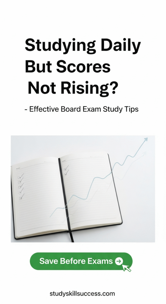 studying daily but scores not rising 3