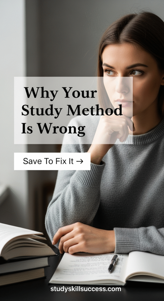 why your study method is wrong