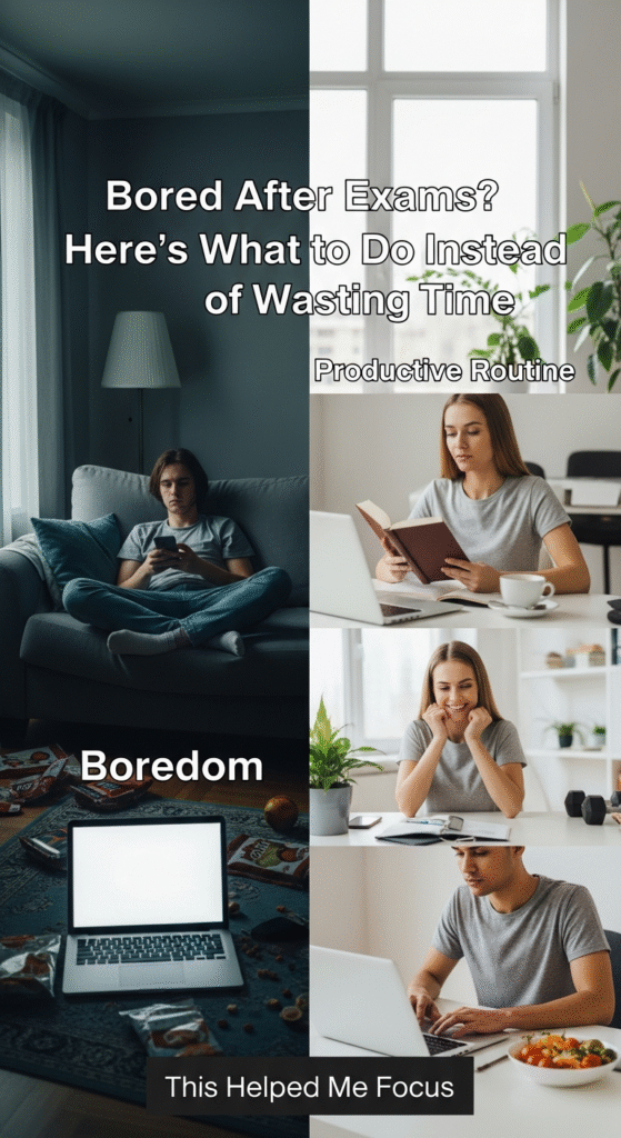 bored after exams here’s what to do instead of wasting time