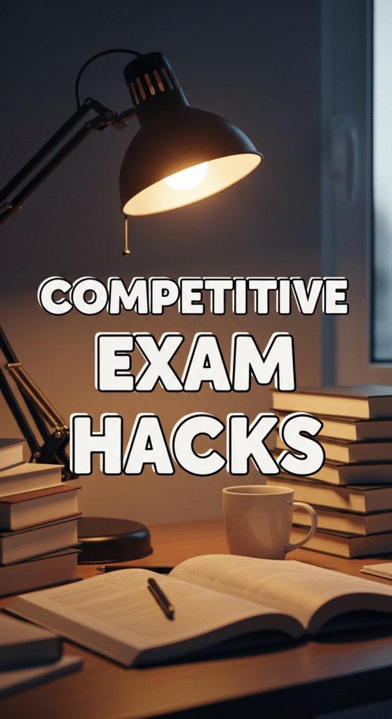competitive exam hacks to beat competition