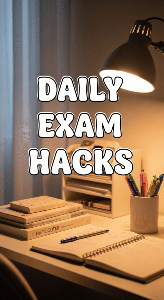 daily exam hacks for consistent score