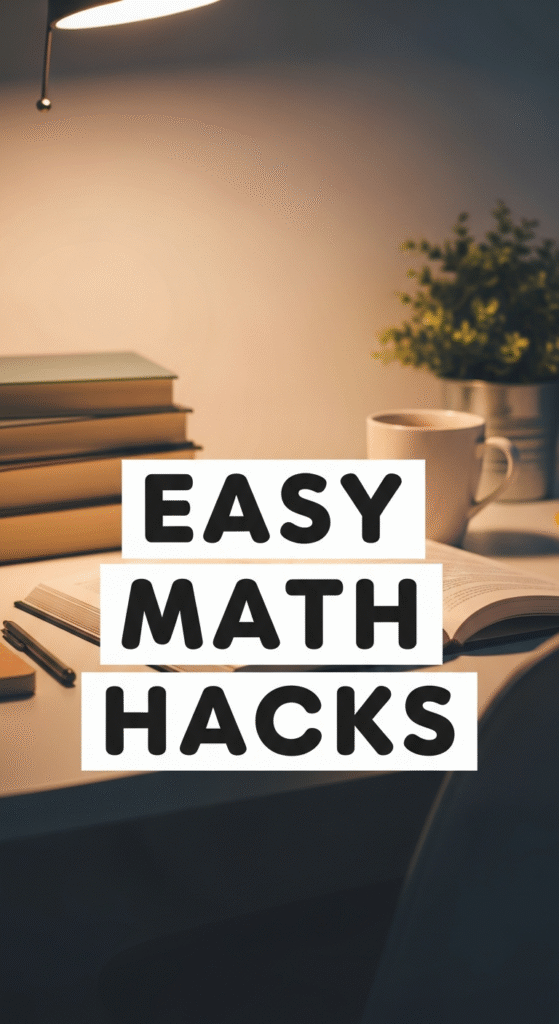 easy math hacks for higher scores