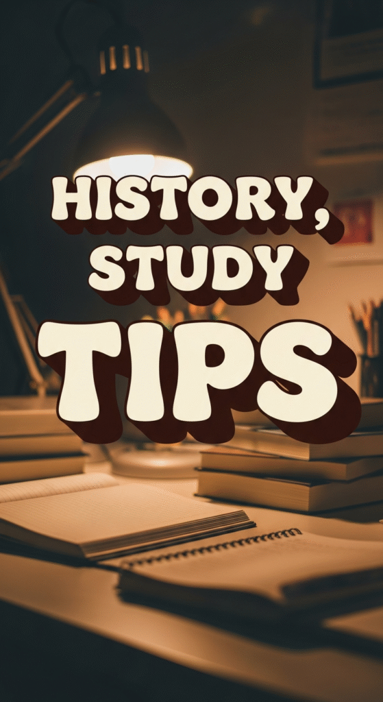 exam study tips for history that actually help you remember