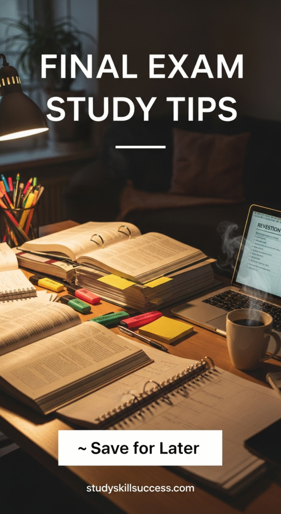 final exam study tips