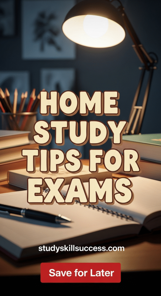 home study tips for exams
