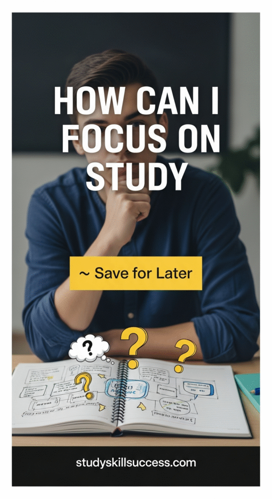 how can i focus on study