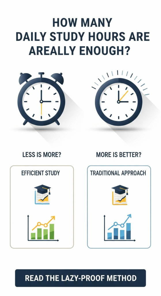 how many daily study hours are really enough