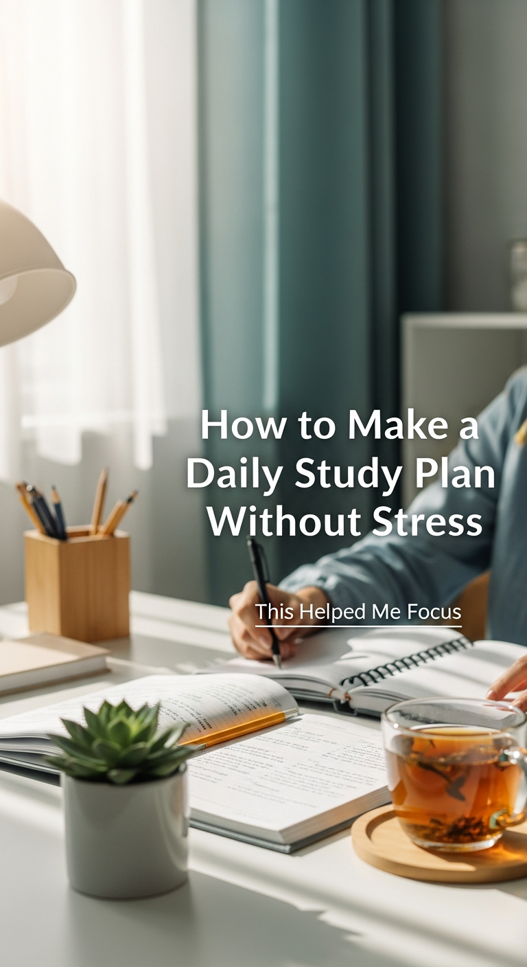 Daily Study Plans, Schedules & Consistency Systems for Serious Students ...