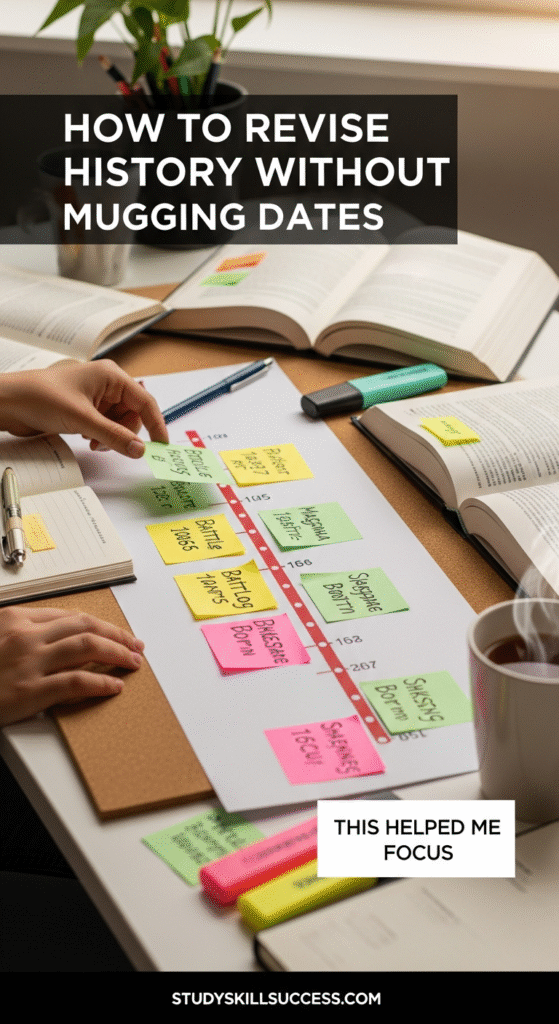 how to revise history without mugging dates