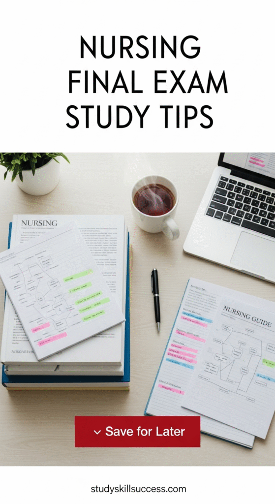 nursing final exam study tips