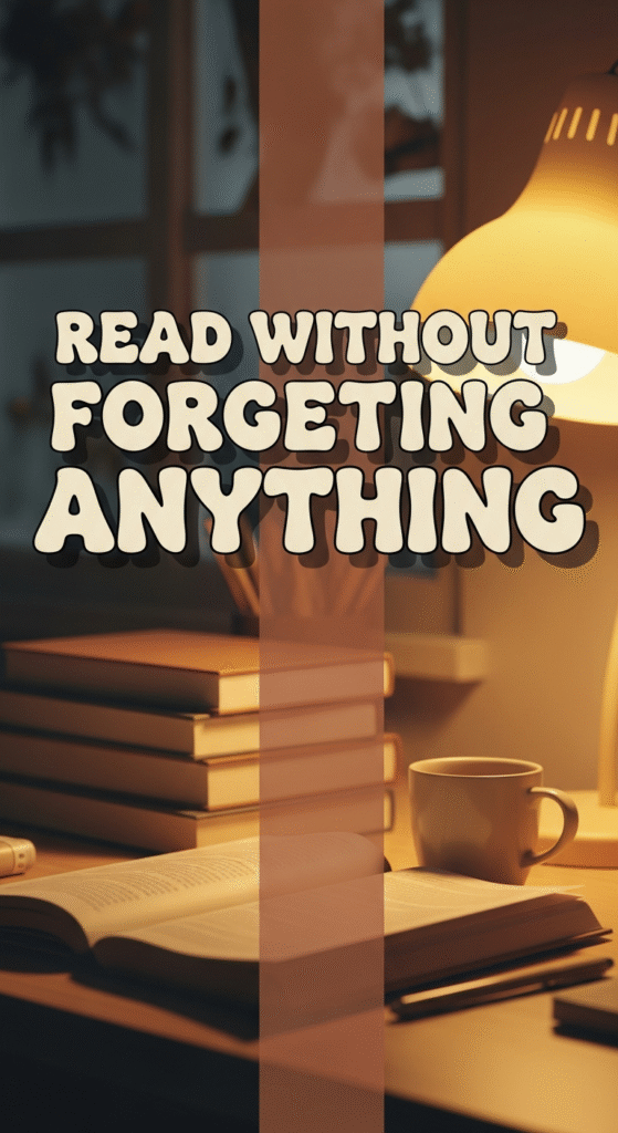 read without forgetting anything