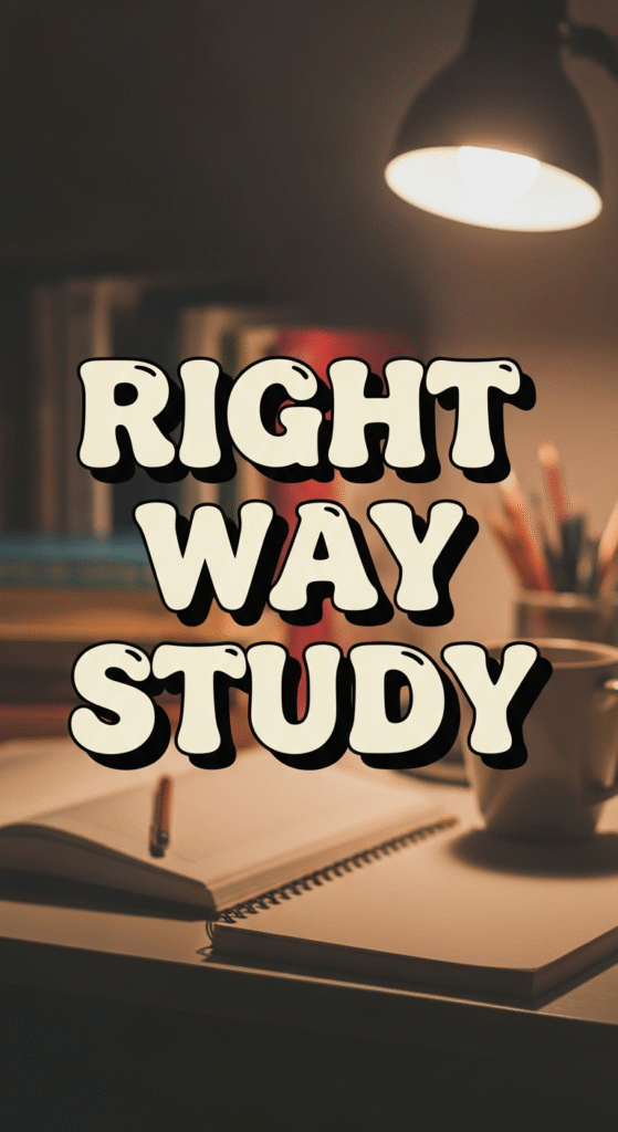 right way to study every subject