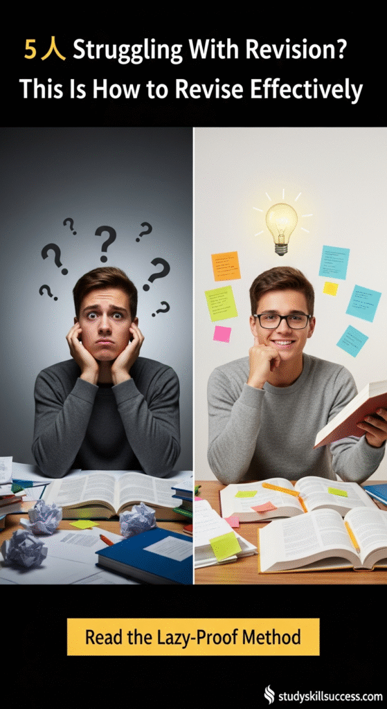 struggling with revision this is how to revise effectively