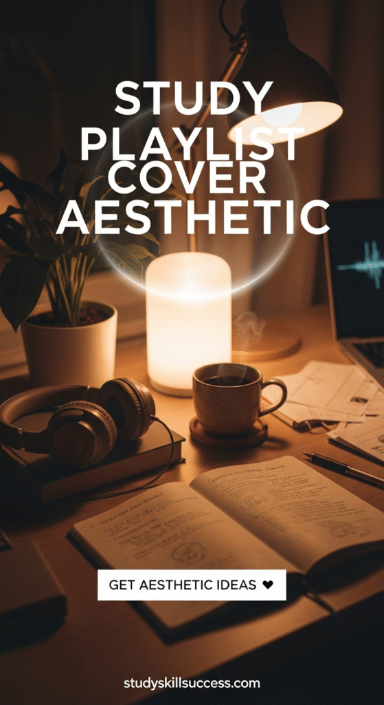 study playlist cover aesthetic