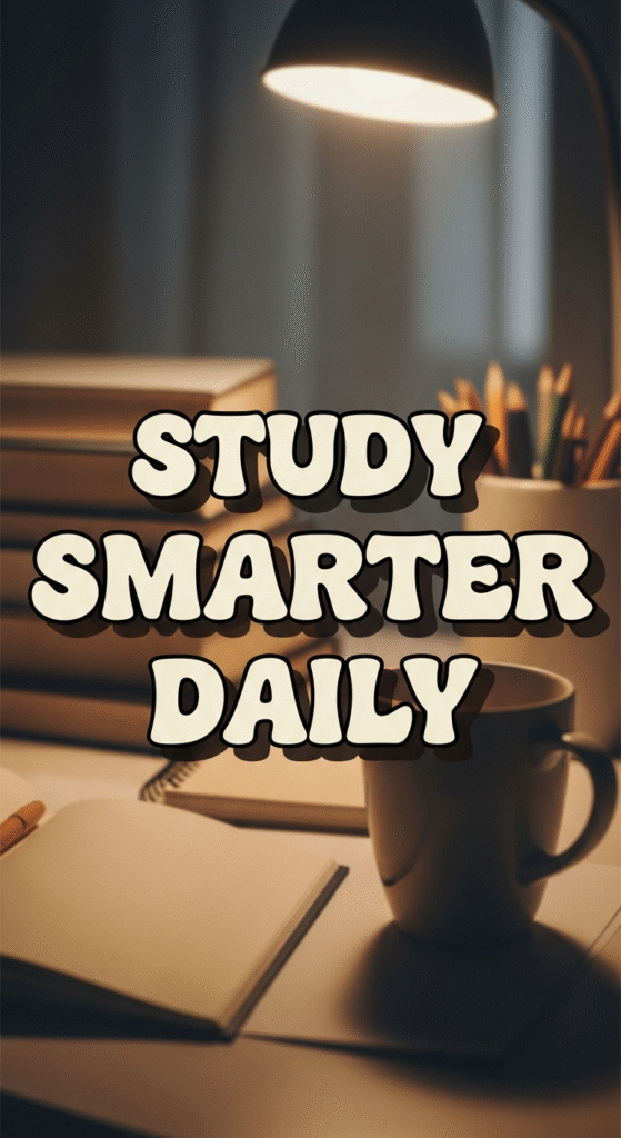 study smarter daily with less time