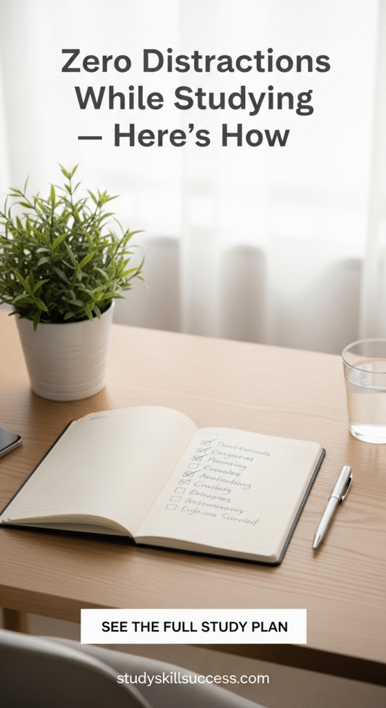 zero distractions while studying — here’s how