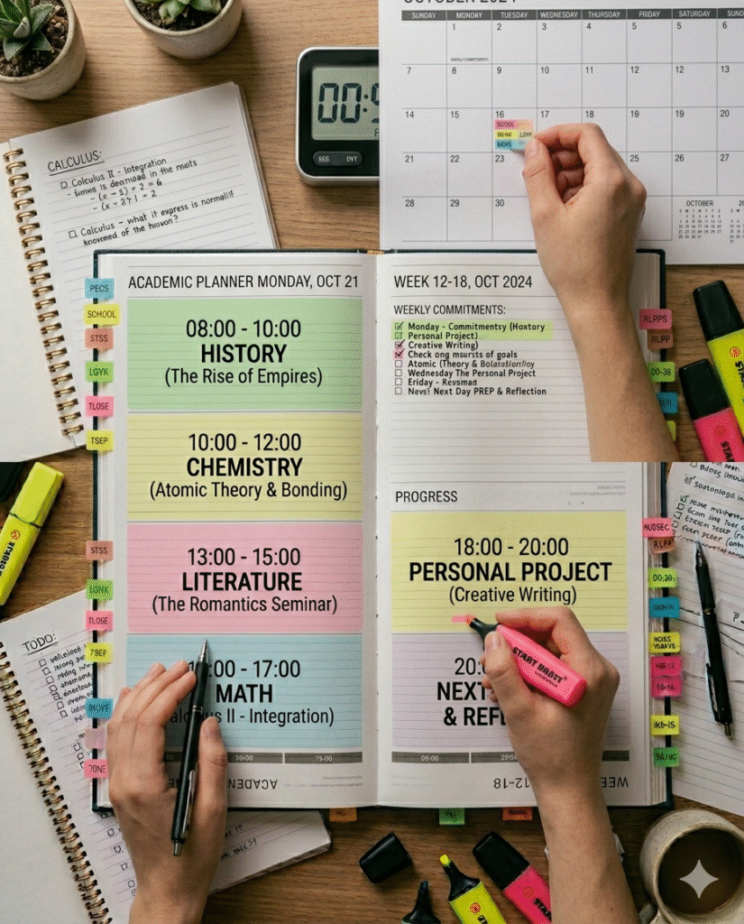 image 6 — weekly planner section